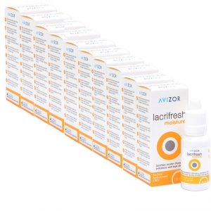 Avizor Lacrifresh Moisture Benetzung - Mega Sparpack 10 x 15ml