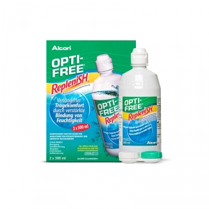 Opti-Free RepleniSH (Alcon) 2 x 300 ml inkl. Behlter