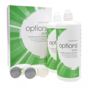 Aus Options Pure 2x360ml wird Premium Pflege Kombilsung mit Hyaluron 2x360ml