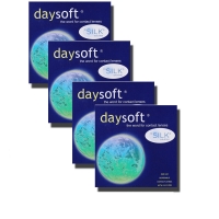 Daysoft One Day Tageslinsen Sparpack 4 x 32 Stck (jeweils 2 x 32 Linsen pro Strke)